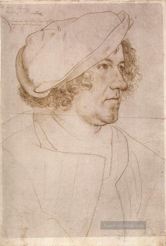 Porträt von Jakob Meyer zum Hasen Renaissance Hans Holbein der Jüngere Ölgemälde